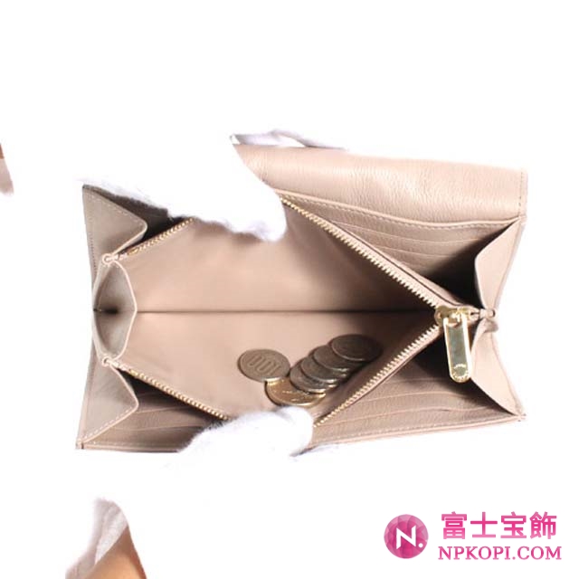 (LOUIS VUITTON)ルイヴィトン財布コピー マヒナ ポルトフォイユイリス サーブル M58094